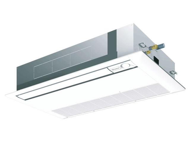 天井埋込カセット形 1方向吹出（シングルフロー）